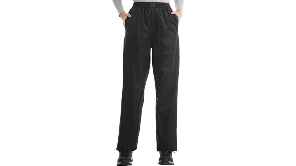 waterproof hiking rain pants
