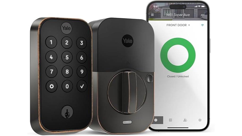 wi fi enabled deadbolt lock