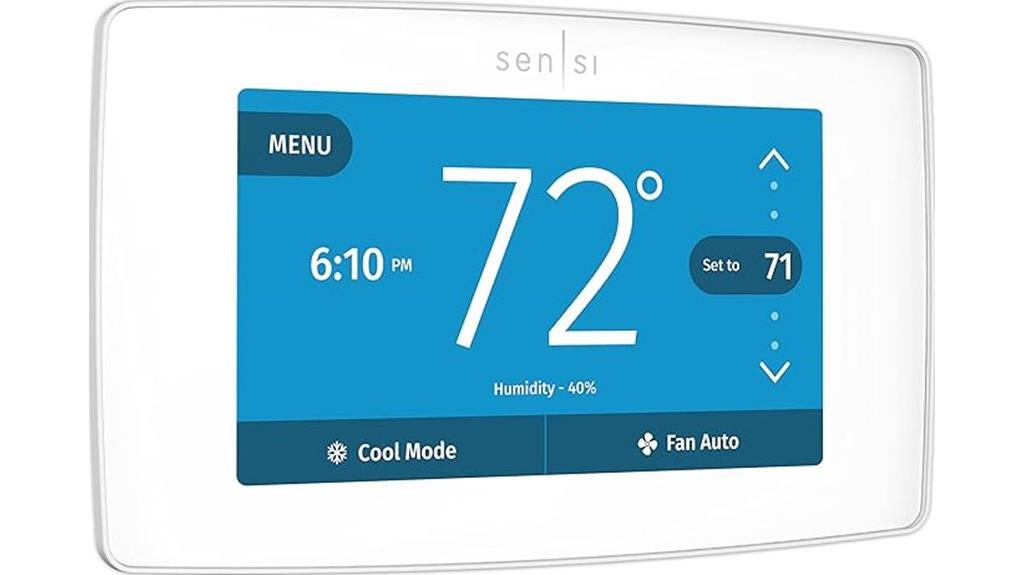 wi fi smart thermostat control
