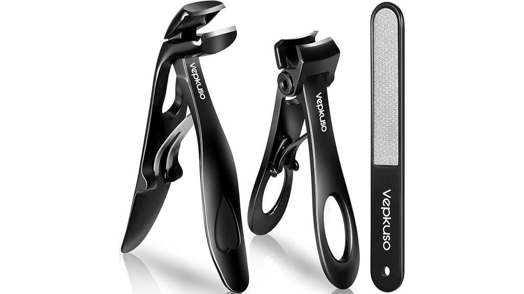 wide jaw nail clippers