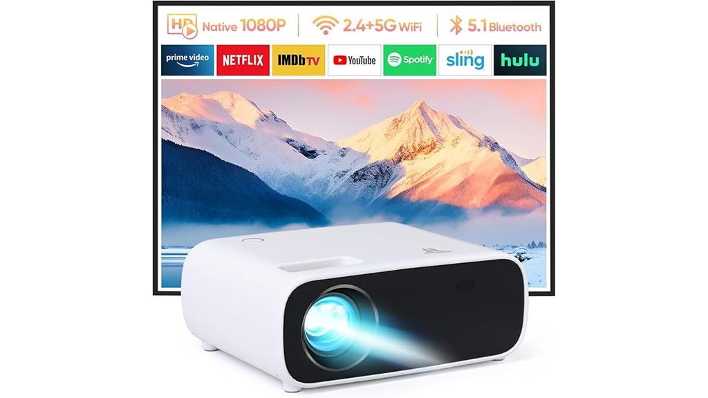 wireless 1080p 4k projector