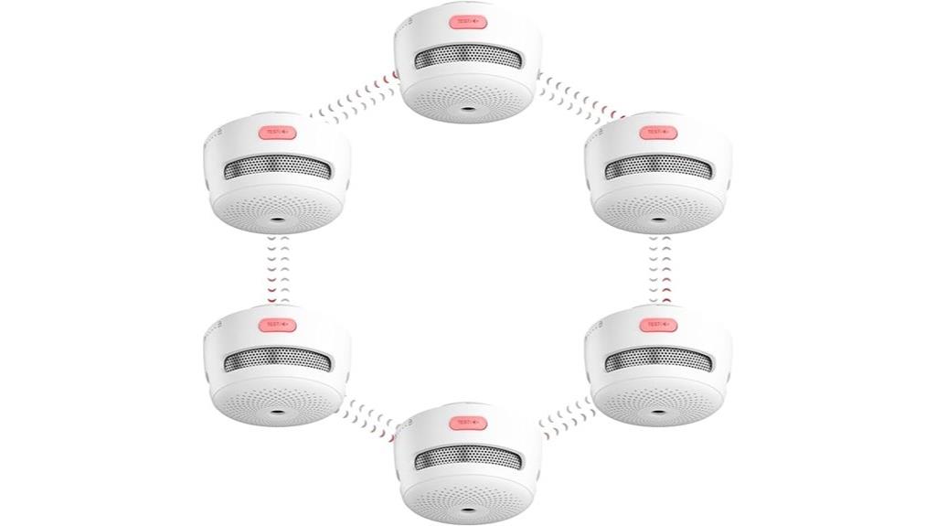 wireless interconnected smoke detectors