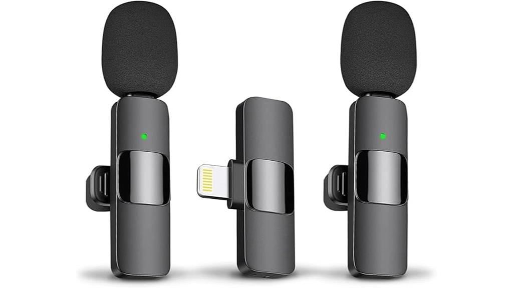 wireless lavalier microphone for ios