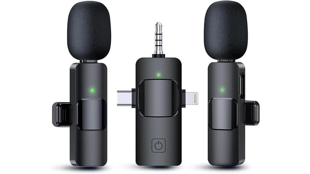 wireless microphone for devices