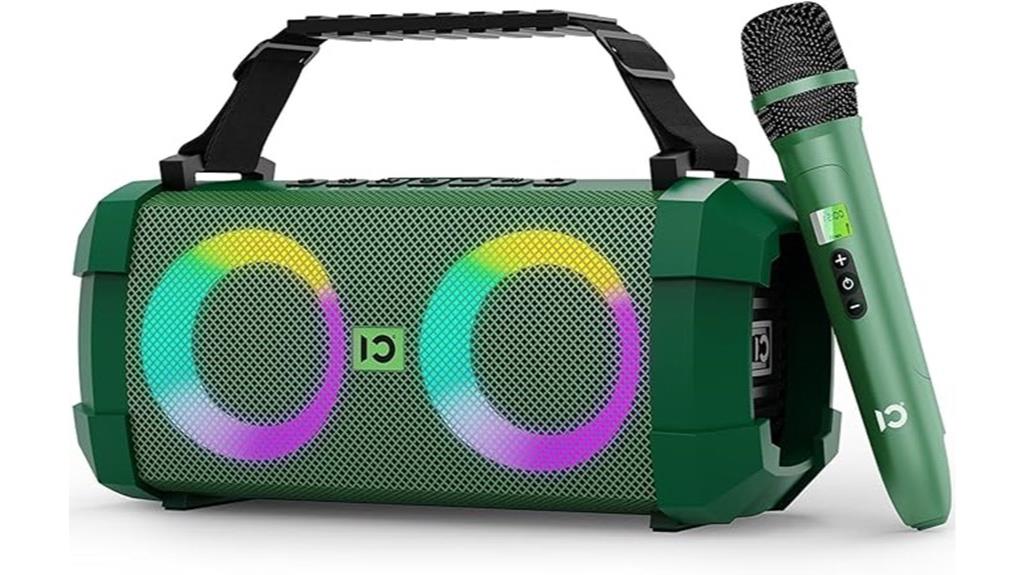 wireless speaker with microphone