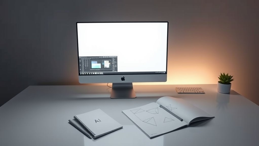 ai enhanced minimalist design workflows