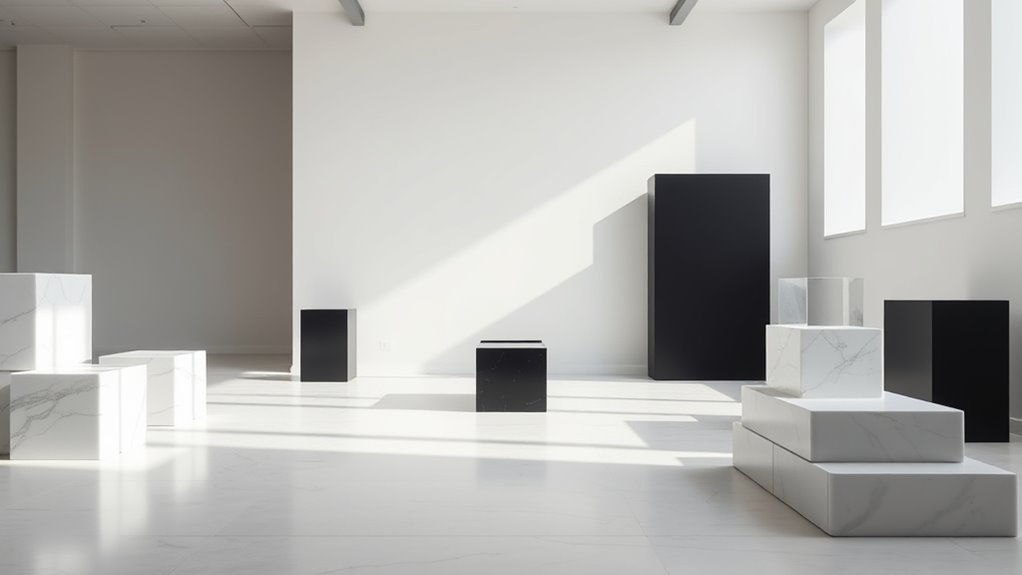 artists emphasizing simple geometric forms