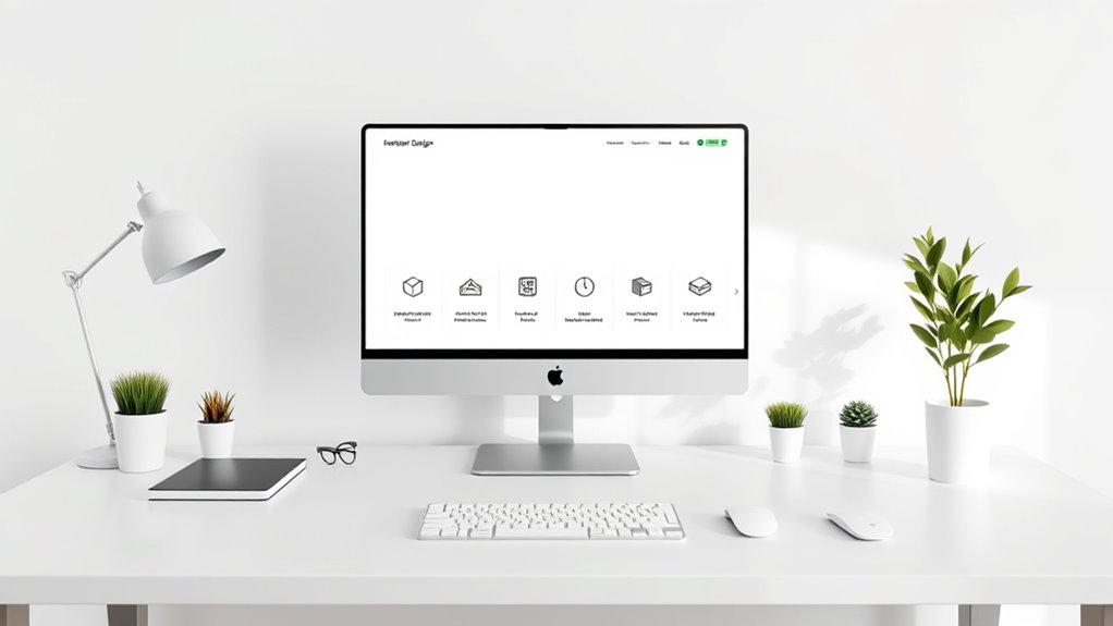 clear minimal engaging design