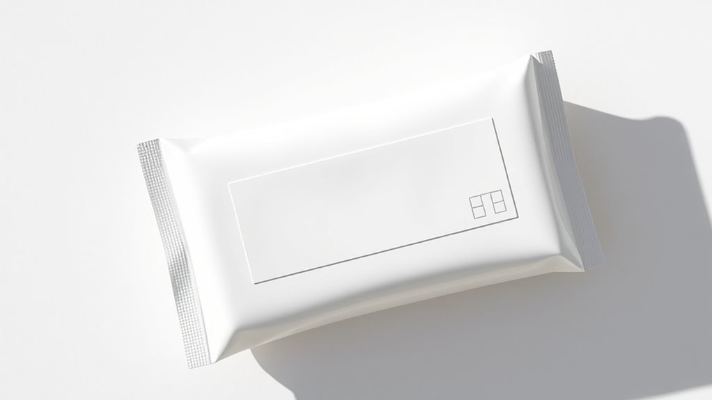 clear minimal label design
