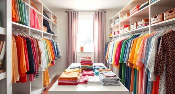 closet decluttering step by step