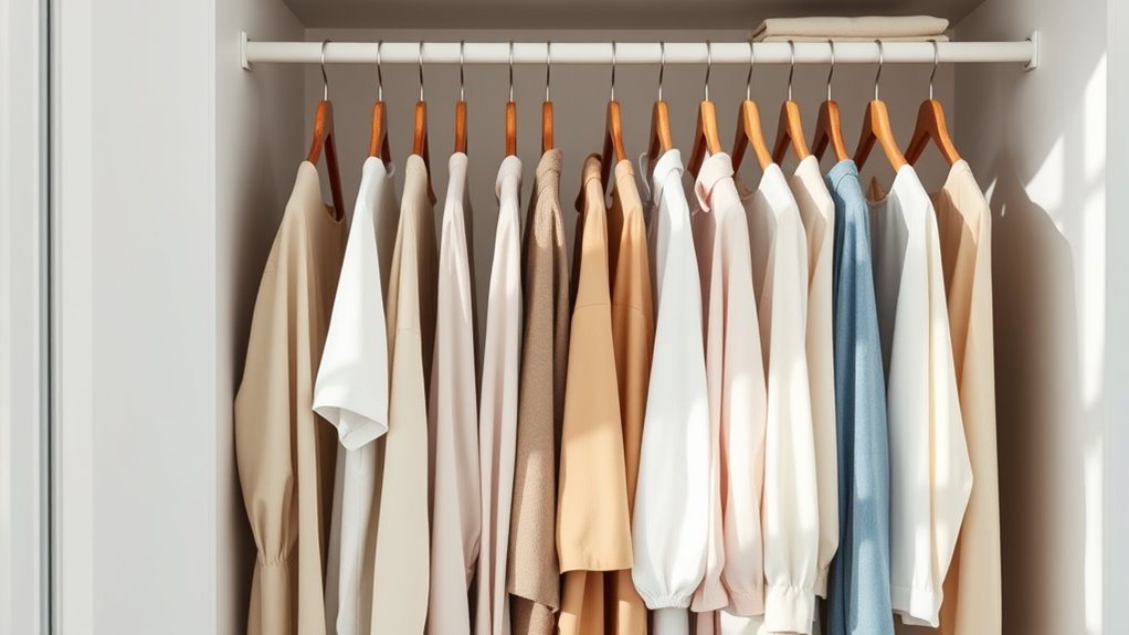 curate versatile coordinated wardrobe