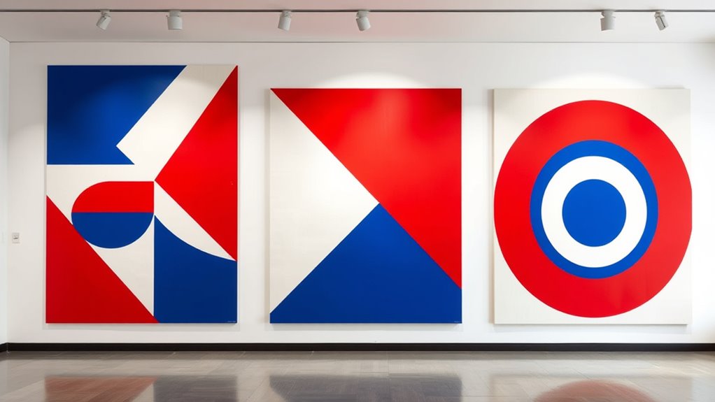 geometric shapes color perception