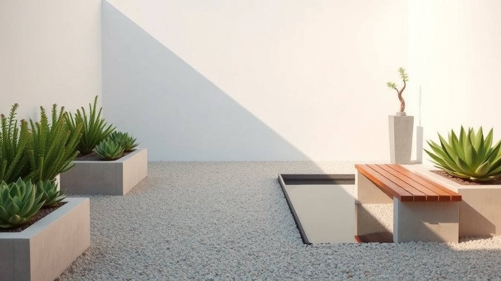 global minimalist garden designs