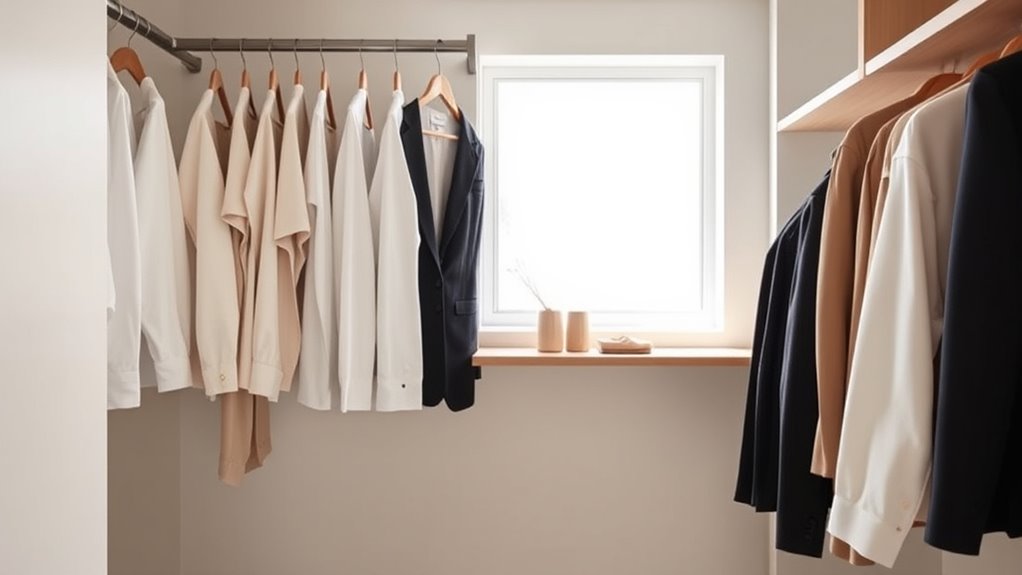 gradual minimalist wardrobe transition