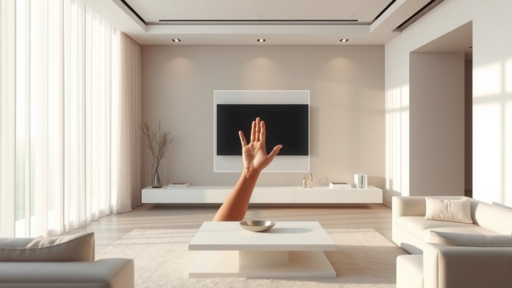 immersive minimalist digital interfaces