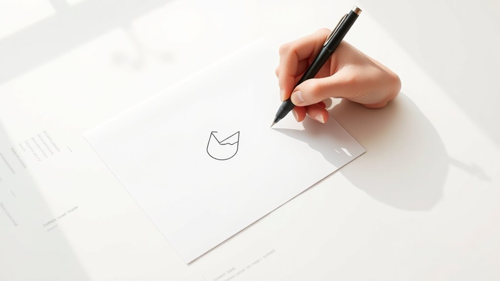 keep simple readable fonts