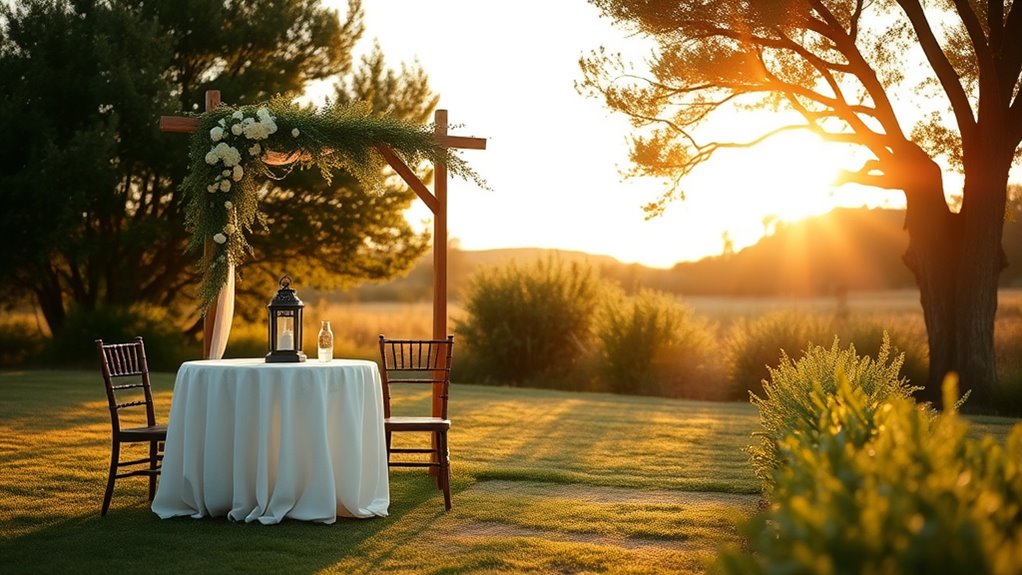 meaningful simple heartfelt ceremony