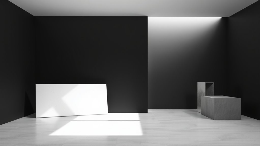 minimalist art materials and techniques