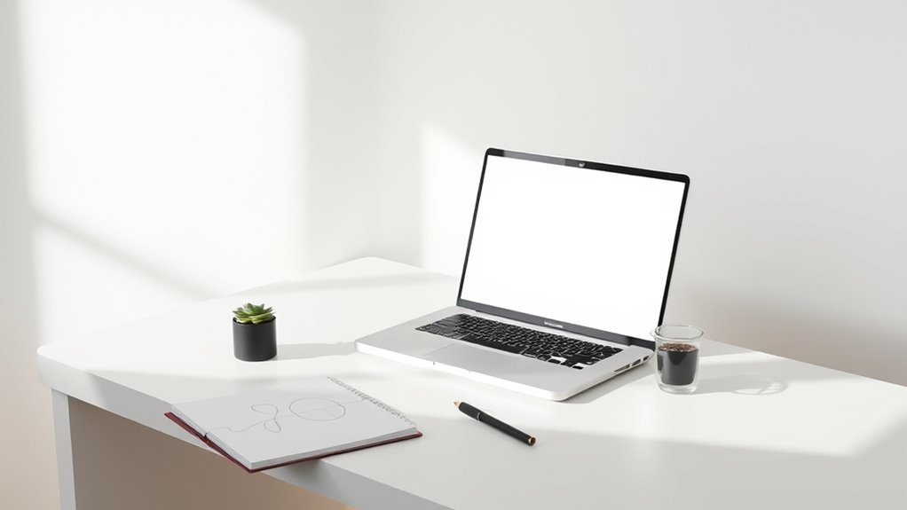 minimalist design emphasizes clarity