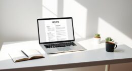 minimalist resume tips