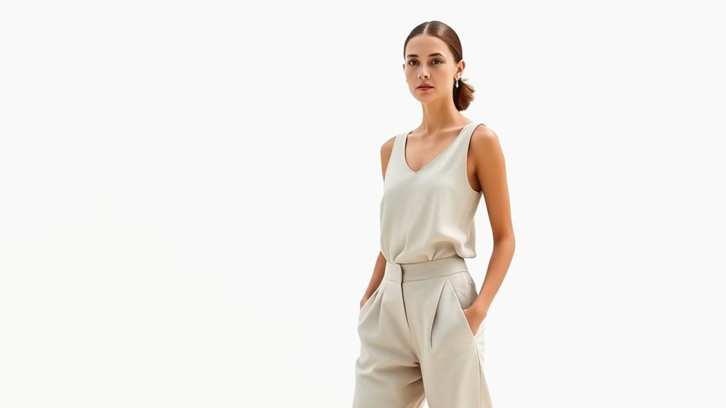 minimalist sleek tailored fashion