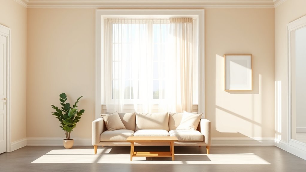 neutral tones enhance tranquility
