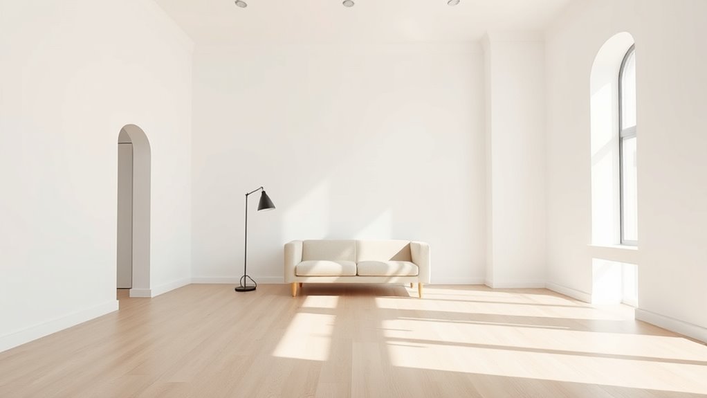 neutral tones with accent pops