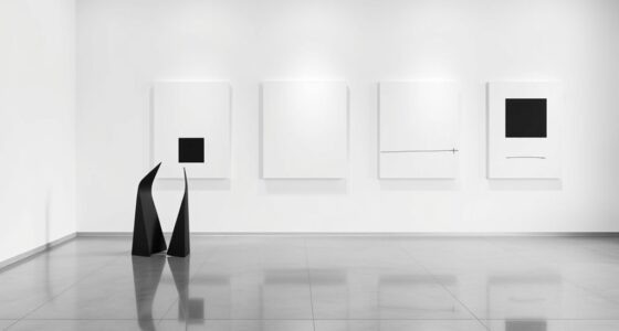 prominent minimalist artists and art