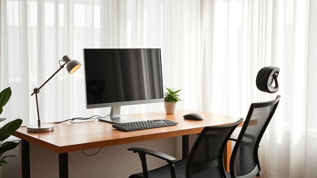 proper ergonomic lighting setup