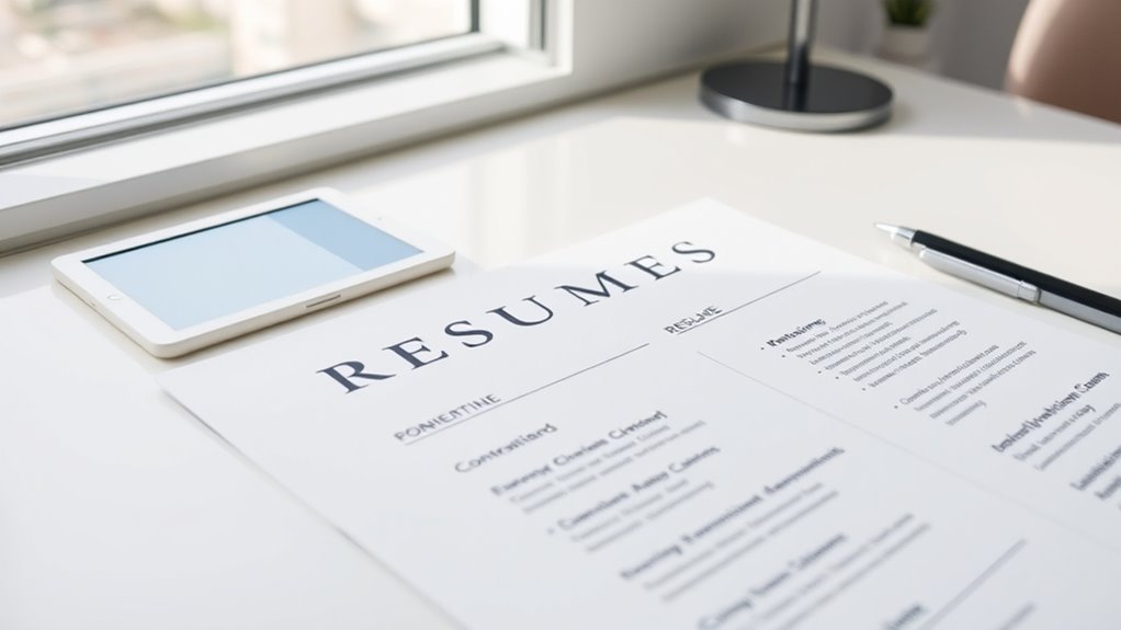 readable minimalist design choices