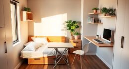 reduce clutter and space