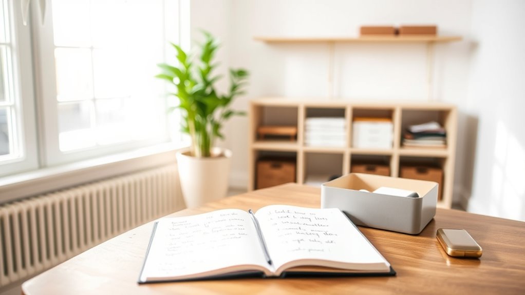 set achievable decluttering goals