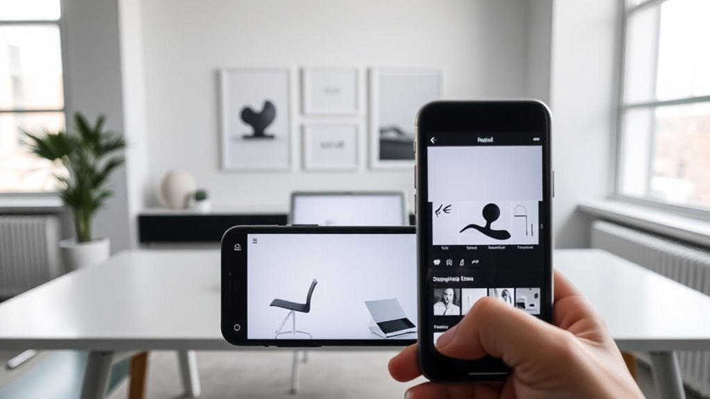 sharing minimalist visual inspiration