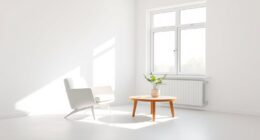 simple clutter free existence