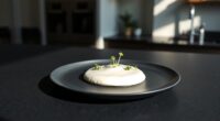 simple modern food presentation