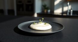 simple modern food presentation