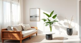 simple peaceful interior design