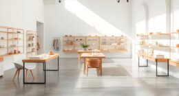 simplified shopping environment design
