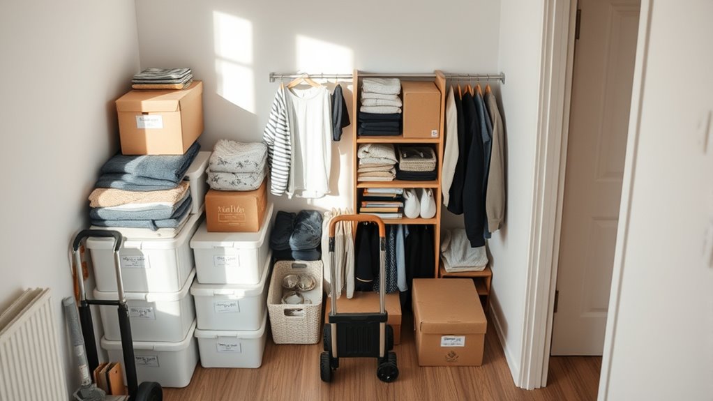 strategic packing and organization