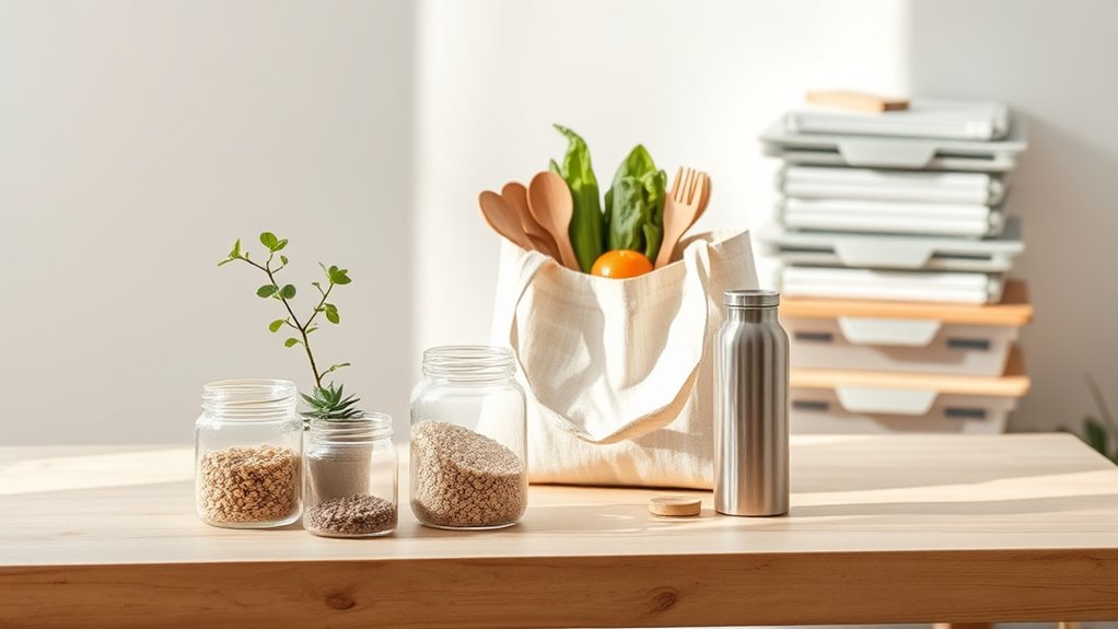 sustainable shopping and living