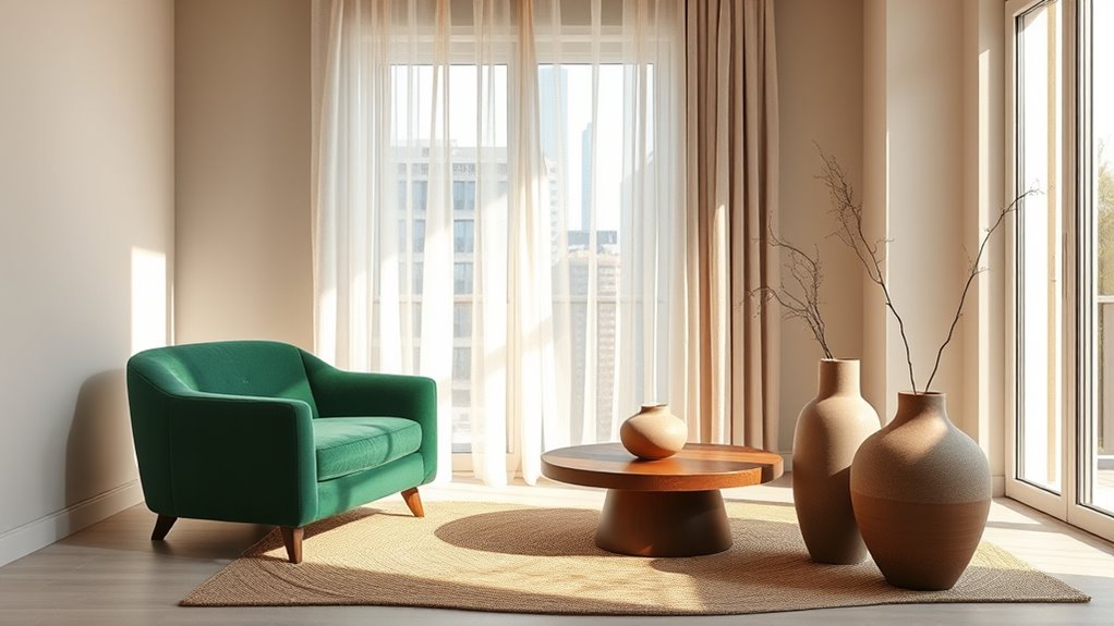 unexpected textures elevate neutral spaces