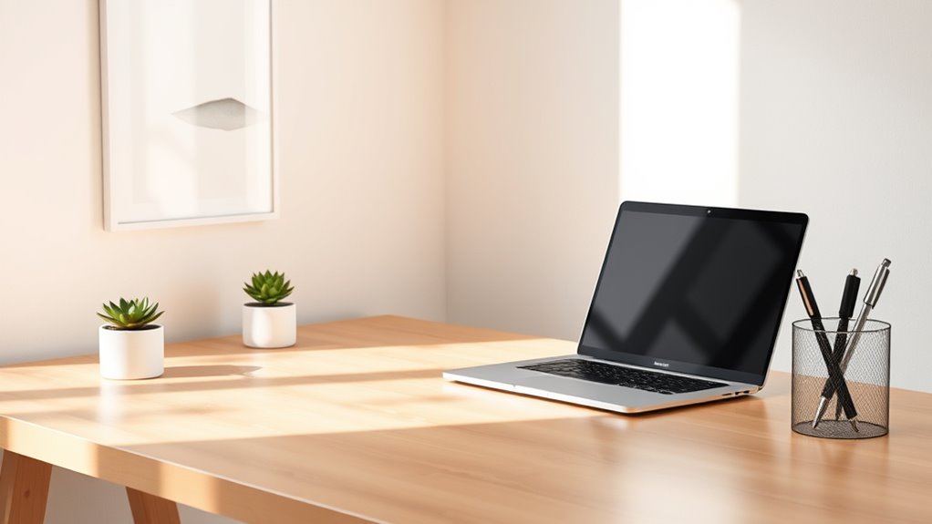workspace clutter and comfort