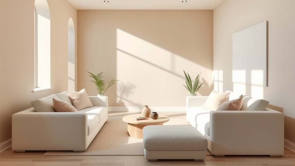 color transforms minimalist spaces