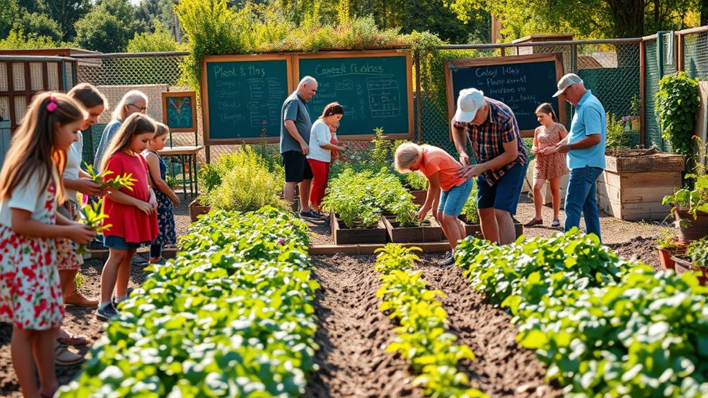community gardening skill sharing