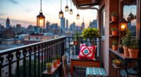 compact balcony decor ideas