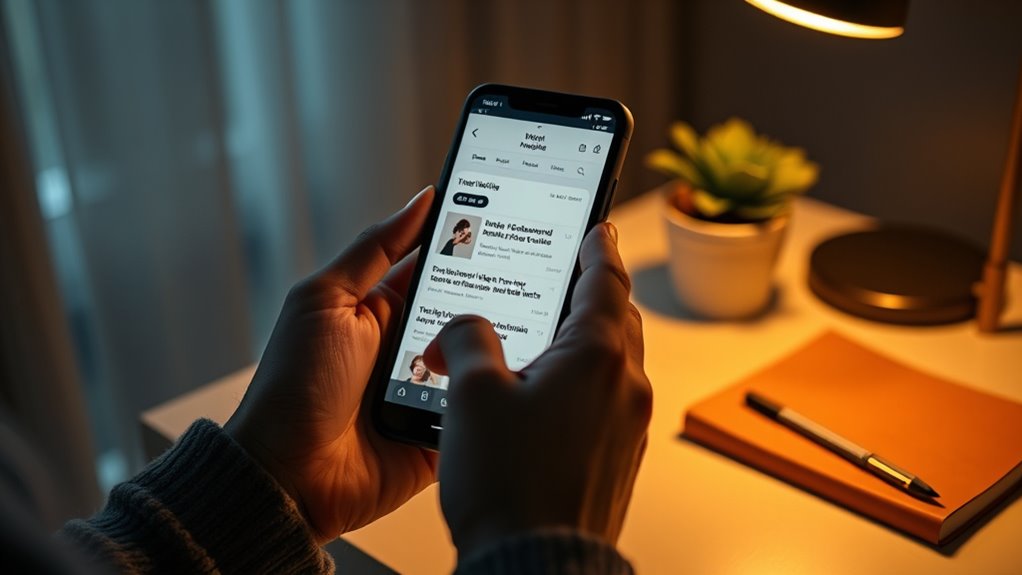 consistent mindful digital routines