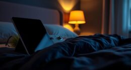 dark mode enhances sleep