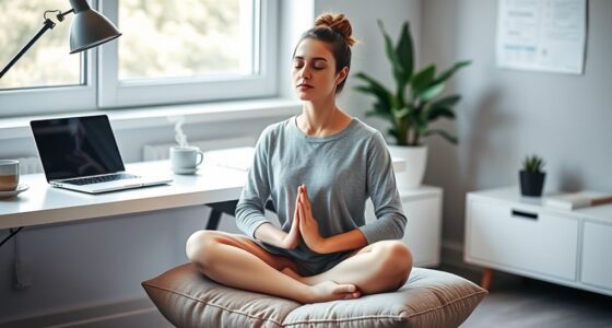 desk meditation in five minutes