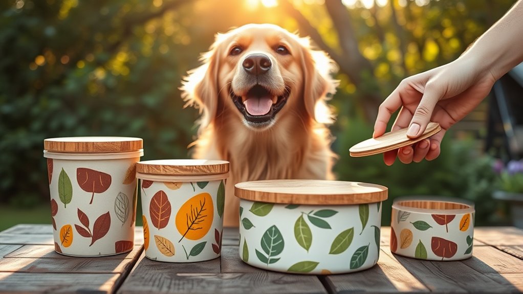 eco friendly pet food storage