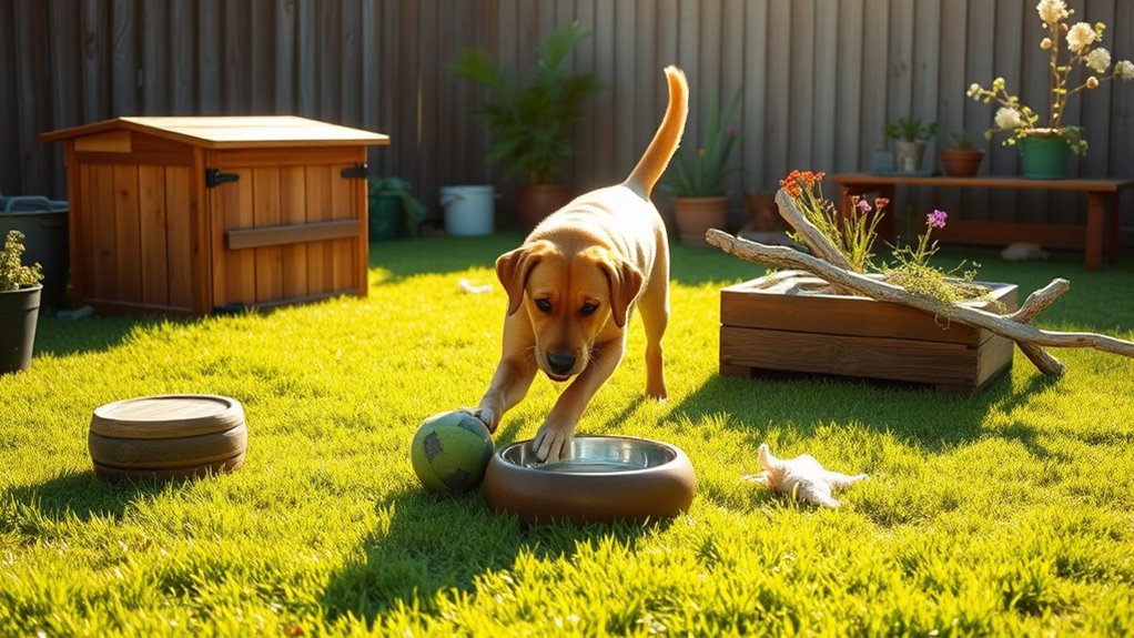 eco friendly pet play space